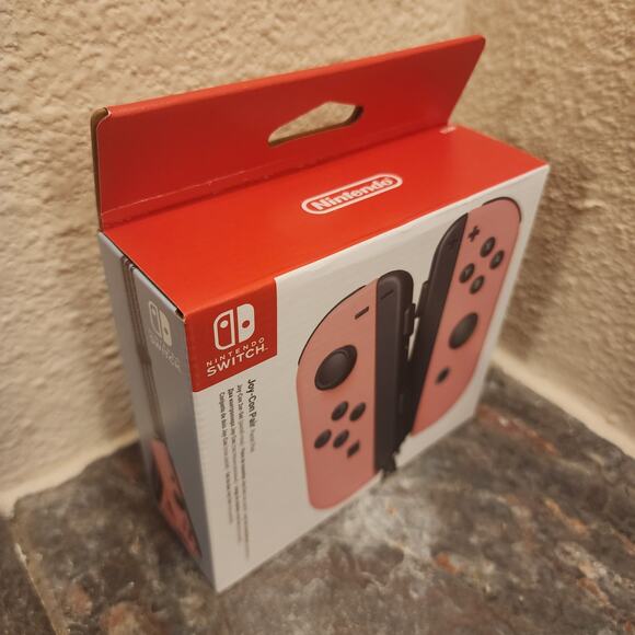 Switch Joy-Cons L/R, Pastel Pink [Europe release] (NEW) - Nintendo - Picture 3 of 5